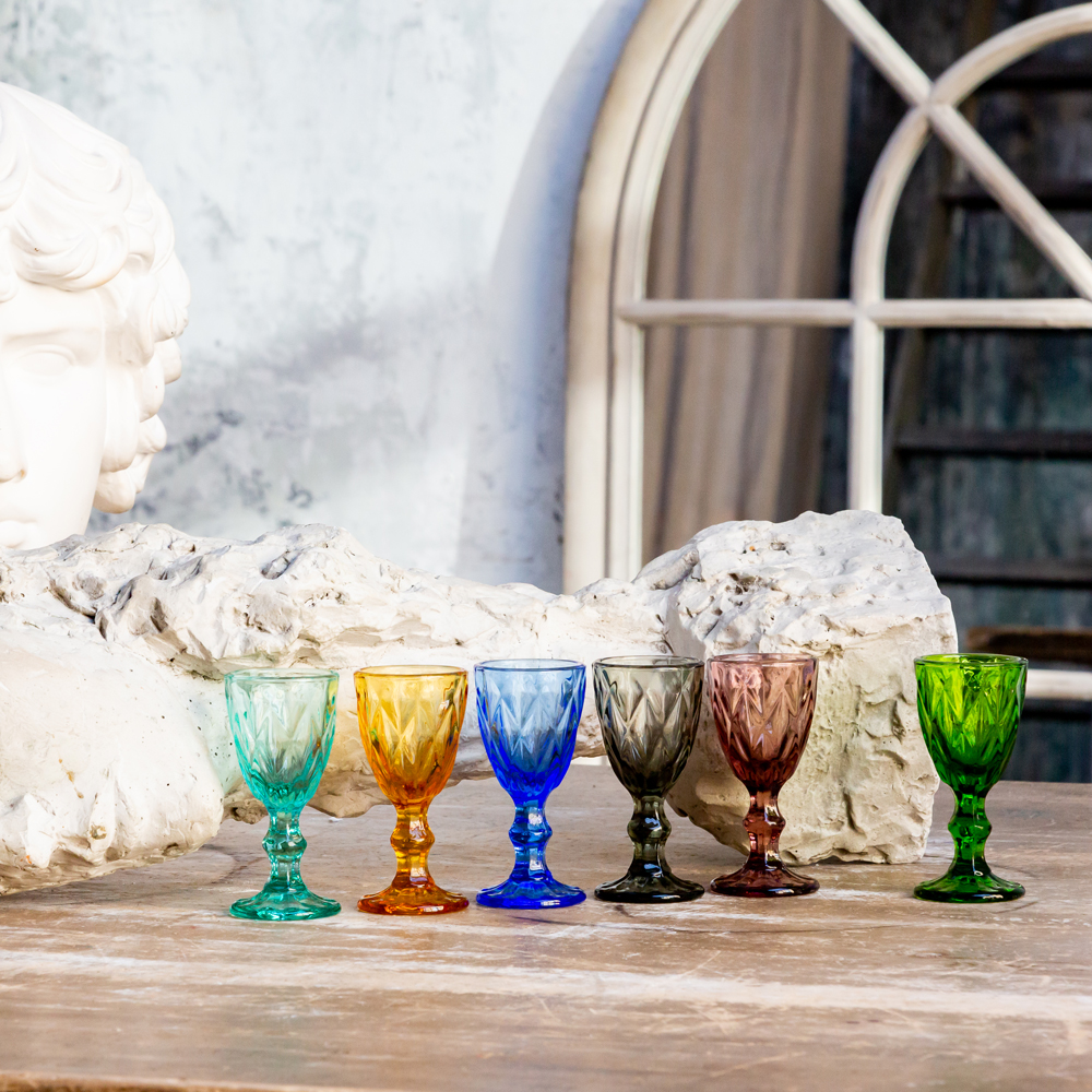 21091723 Комплект бокалов «Маркиз» мини-версия (6 штук, 6 цветов) Object Desire Светский прием  - Вид №24