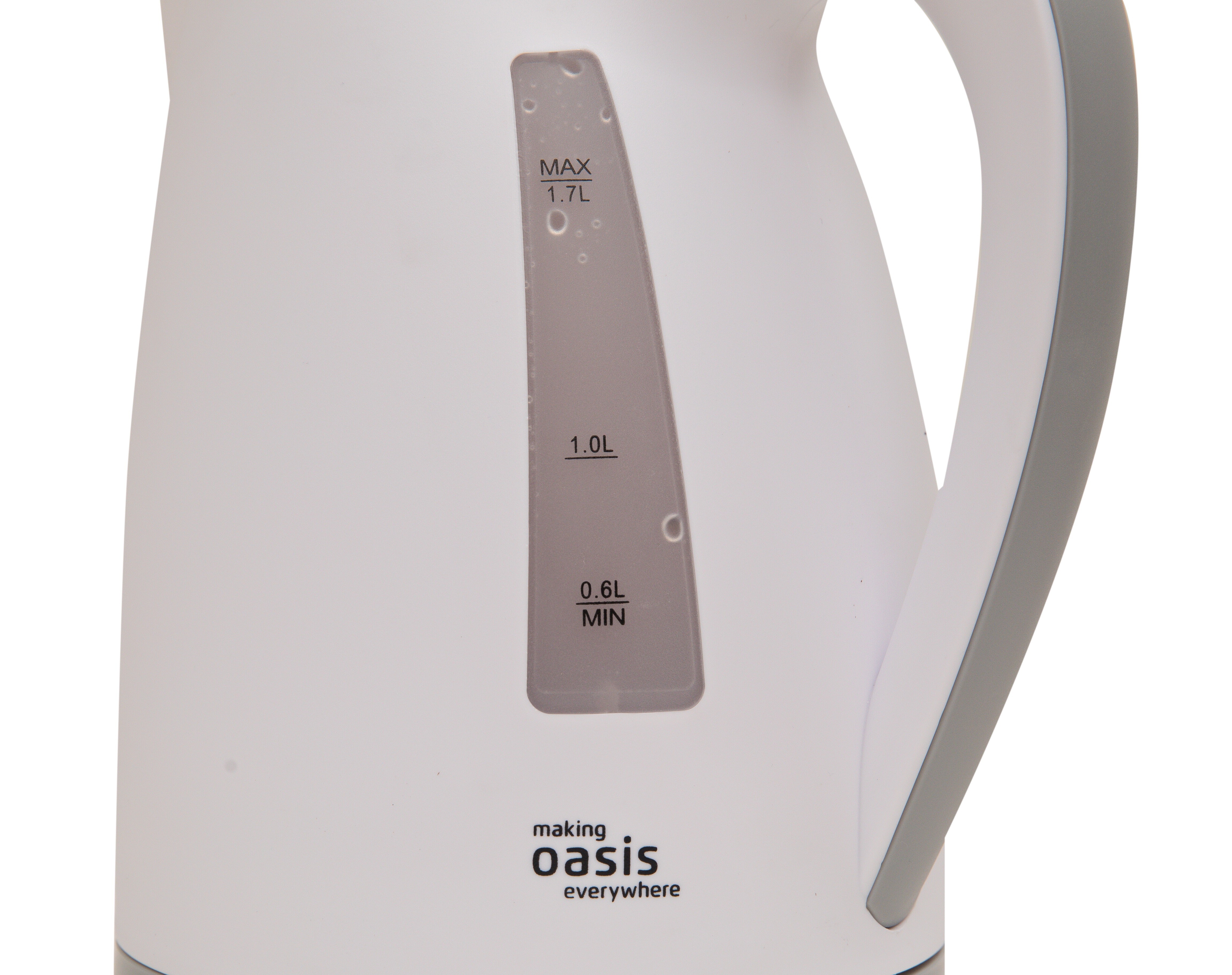 9135264 Электрочайник Oasis K-3PWG белый STDN-0122280 - Вид №4