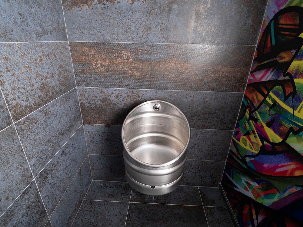 91109 Нержавеющий писсуар KEG с инфра-красным устройством смыва, 24 В пост. SANELA  - Вид №2