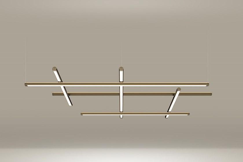 PANZERI Светодиодный подвесной светильник из алюминия Hilow sun-id-1476987 - Вид №8