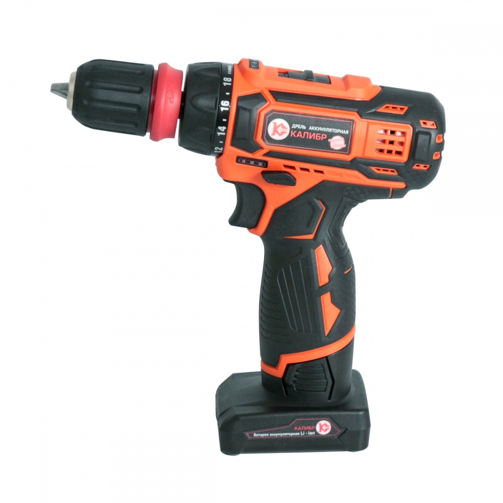 74271 Калибр Аккумуляторная дрель (Li-Ion) ДА-18-2  - Вид №2