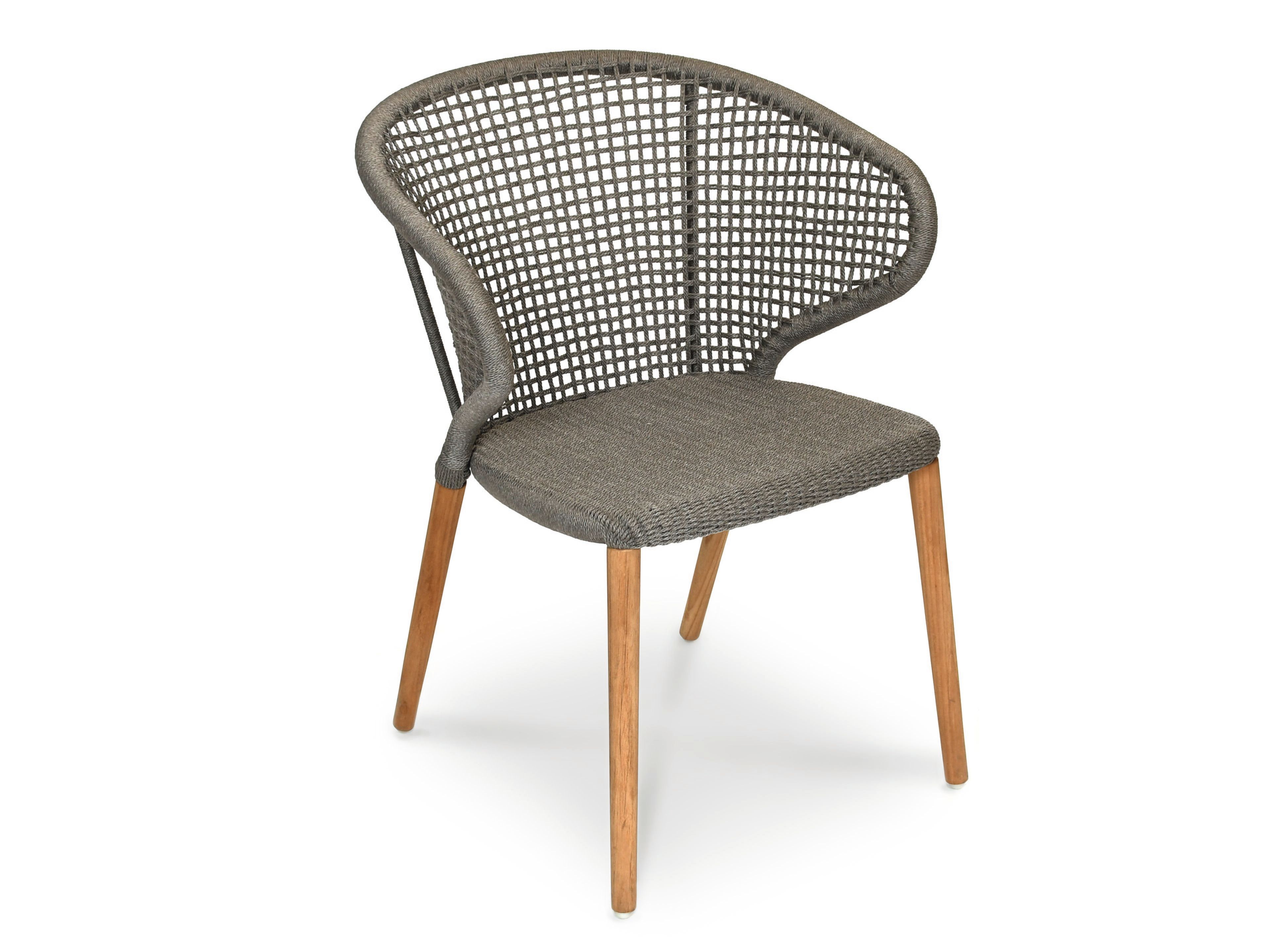 Веревочный садовый стул с подлокотниками FISCHER MÖBEL Маяк ARCH-00152246