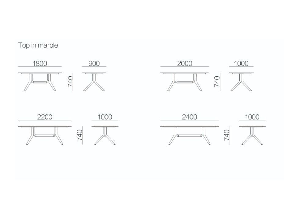 Деревянный прямоугольный обеденный стол HC28 maison THEODOR ARCH-00062390 - Вид №2