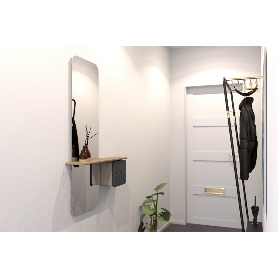 Зеркало One More Look, темно-серое UMAGE 582056202 - Вид №1