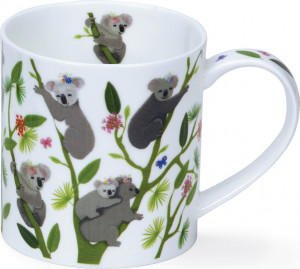 10650737 Dunoon Кружка Dunoon "Коалы.Оркни" 350мл Фарфор костяной