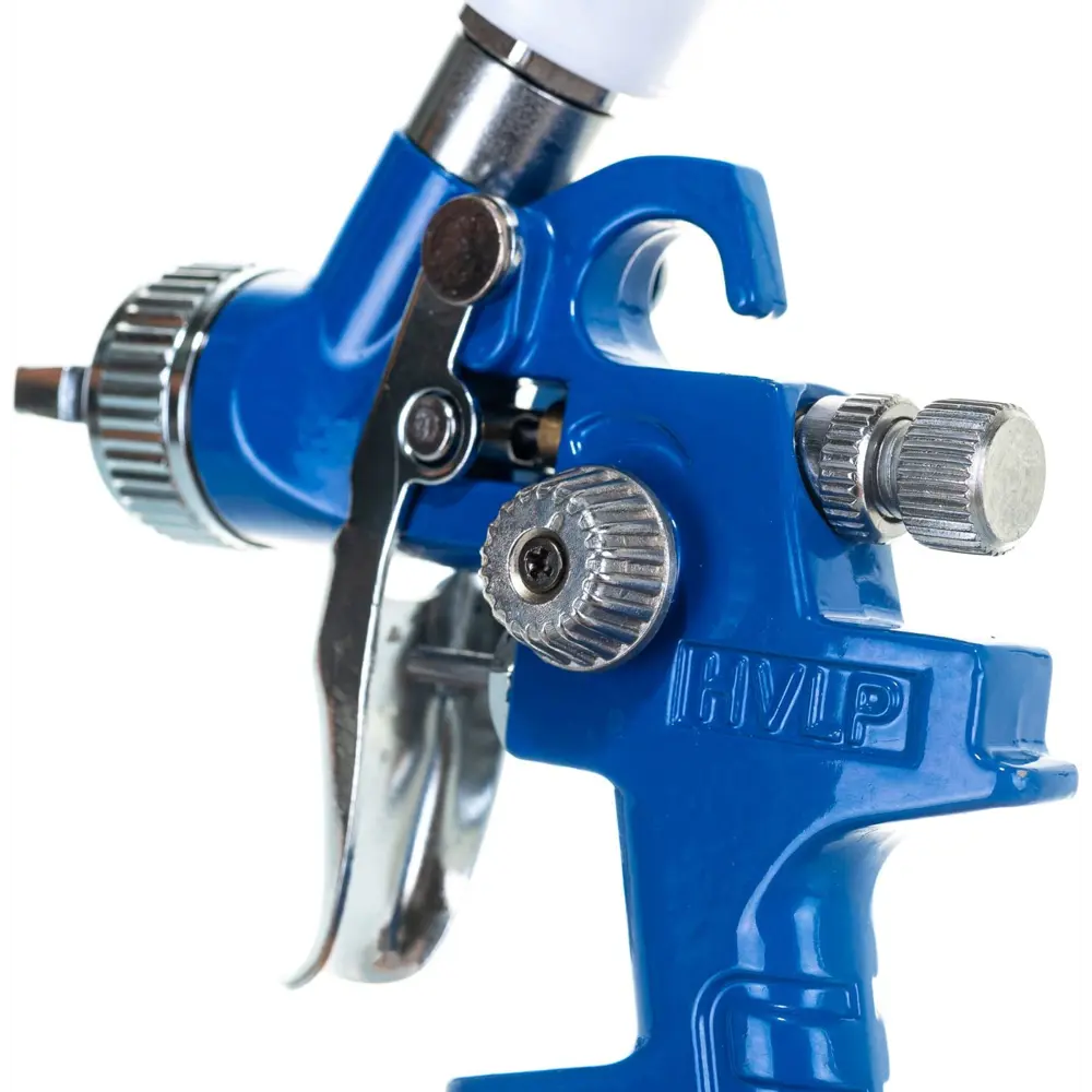 Краскопульт пневматический Pegas Pneumatic HVLP H2000A верхний бак 0.125 л 225 л/мин STLM-2122161 - Вид №5