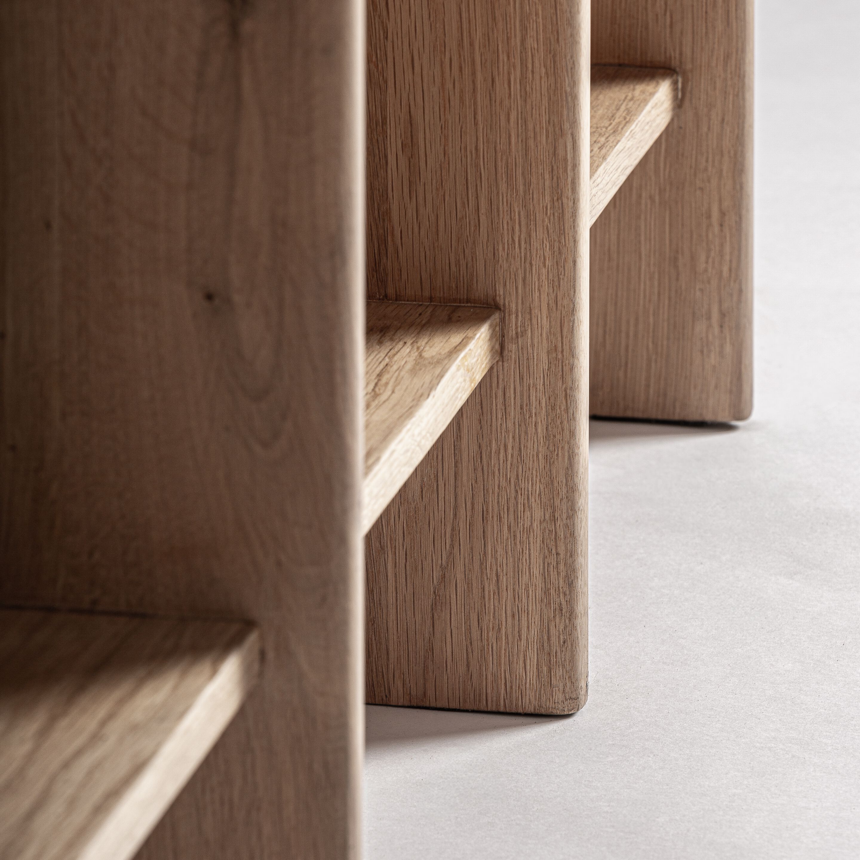 Отдельно стоящая полка из дуба Vical Home Нара ARCH-00065269 - Вид №2