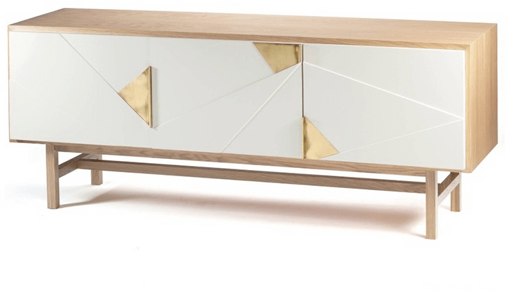 Mambo Unlimited Ideas Буфет из орехового дерева с распашными дверцами Jazz sun-id-1348604 - Вид №1