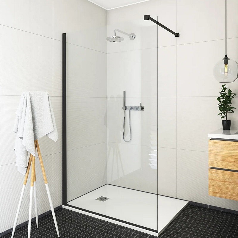 Душевая перегородка Walk In Terra ts open 01210 BLACK Словения Kolpa-San  - Вид №1