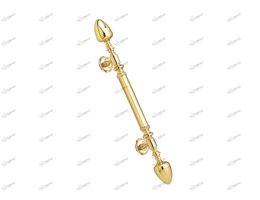 0N4482.000.62 Ручка дверная на розетках 700мм Сатин никель Mestre 