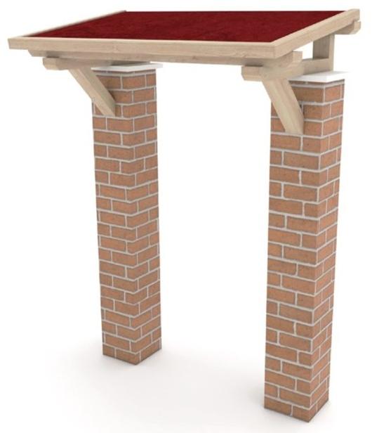 Zuri Design Еловый навес  G-01-ps01 / g-01-co03  - Вид №1