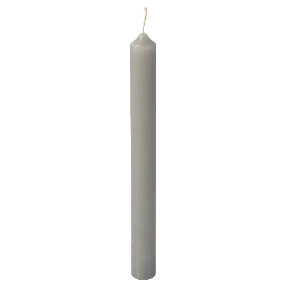 Свеча серый 22 см 89365911 STLM-2127558 Santreyd 