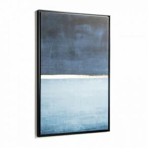 Картина на холсте 90х60 см синяя Wrigley blue от La Forma LA FORMA WRIGLEY 00-3865150 Голубой;синий;разноцветный
