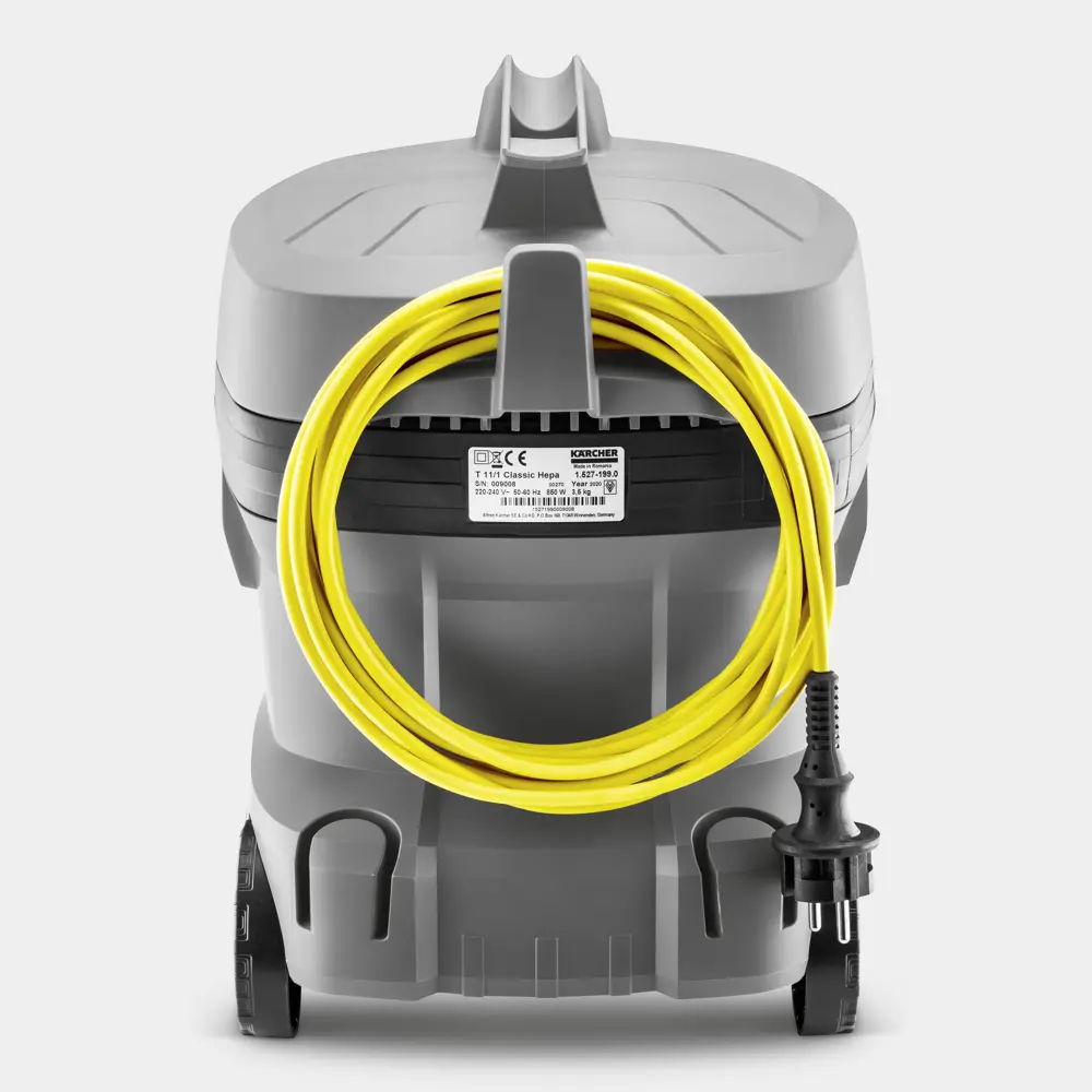 Пылесос строительный Karcher T 11/1 Classic Hepa, 850 Вт, 11 л STLM-2066449 - Вид №1