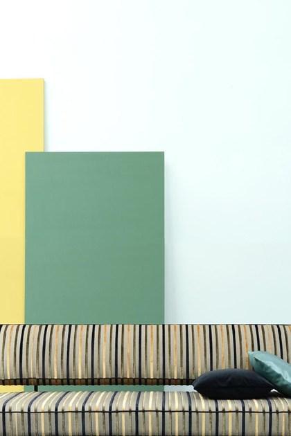 LELIEVRE Полосатая вискозная ткань Lignes d'horizon sun-id-1383965 - Вид №1