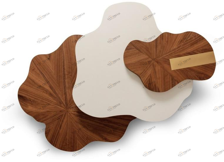 Ginger & Jagger Журнальный столик из лакированной фанеры для гостиной Earth to earth sun-id-1467815