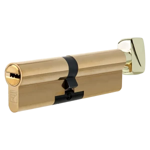 Цилиндр Apecs Premier XR-110(50C/60)-C15-G, 50x60 мм, ключ/вертушка, цвет золото
