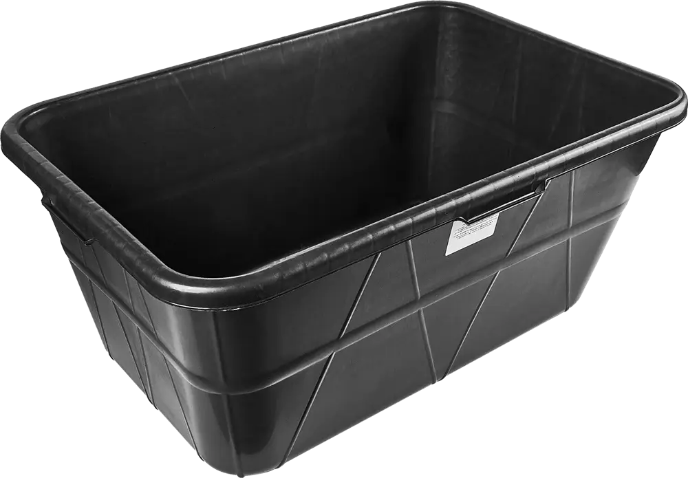 Строительное ведро Павловская Заря прямоугольное 45 л с мерной шкалой 89347774