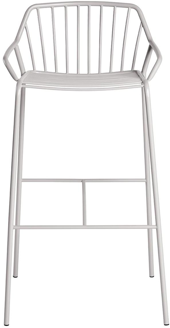 CaStil Табурет металлический со спинкой и подставкой для ног Ada Ada sg - Вид №3