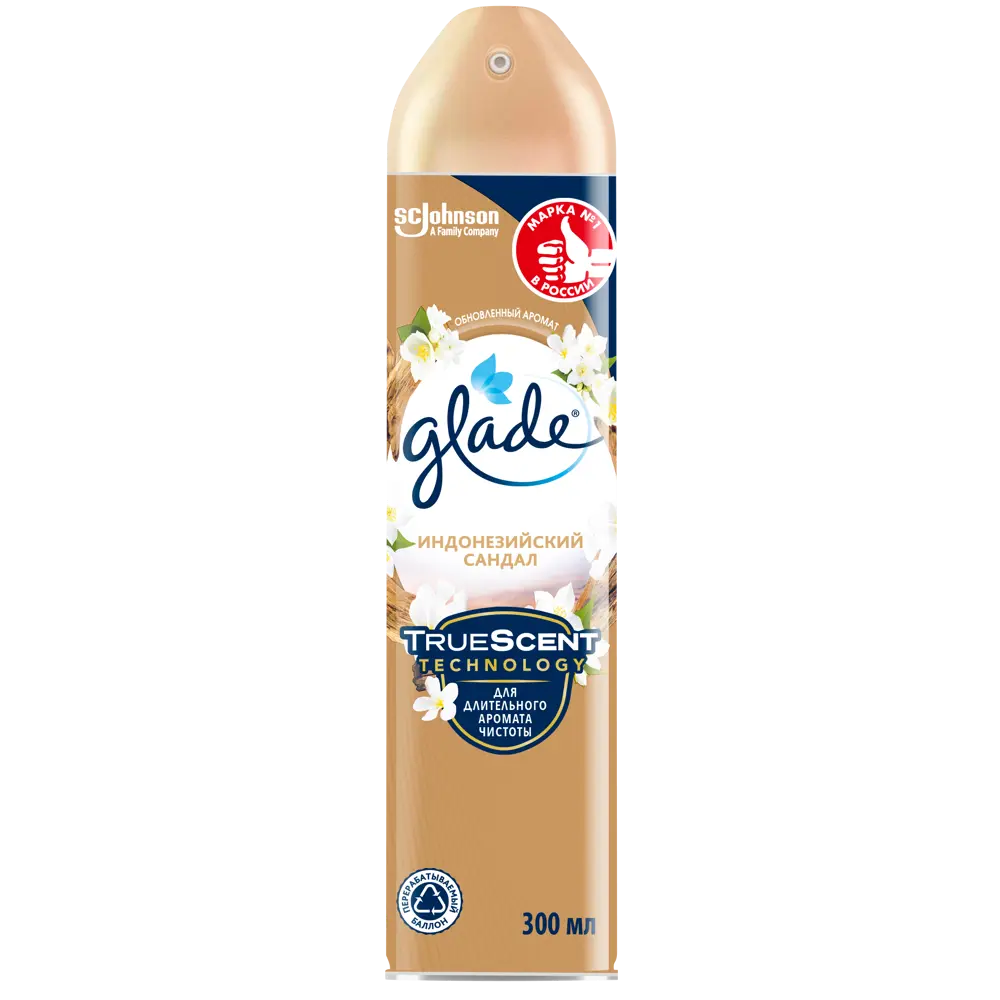 GLADE Освежитель воздуха «Индонезийский сандал» 300 мл 82454647 STLM-0027455
