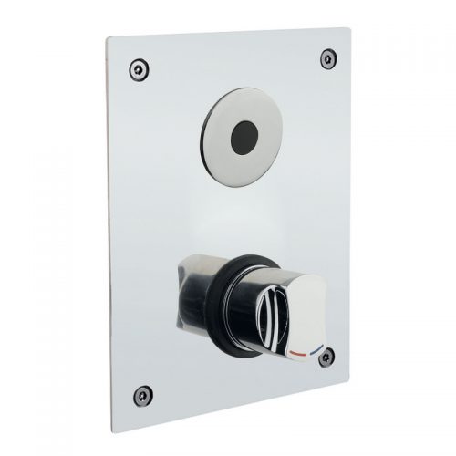 2542 Idral Встраиваемый настенный электронный смеситель для душа серии ONE с инфракрасным датчиком. Работает от батареи 