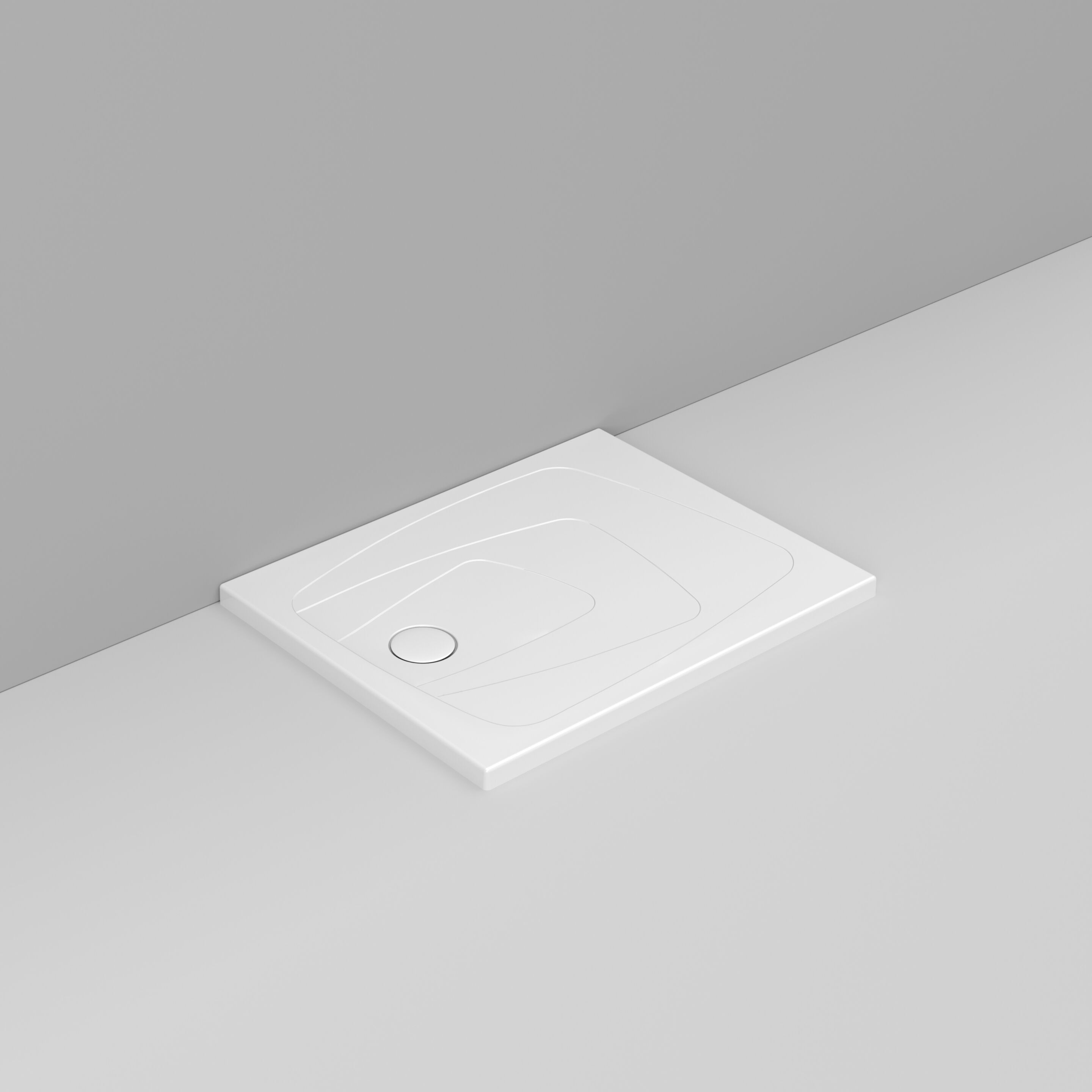 Керамический нескользящий прямоугольный поддон для душа Ceramica Dolomite за пределами ARCH-00148401 - Вид №95