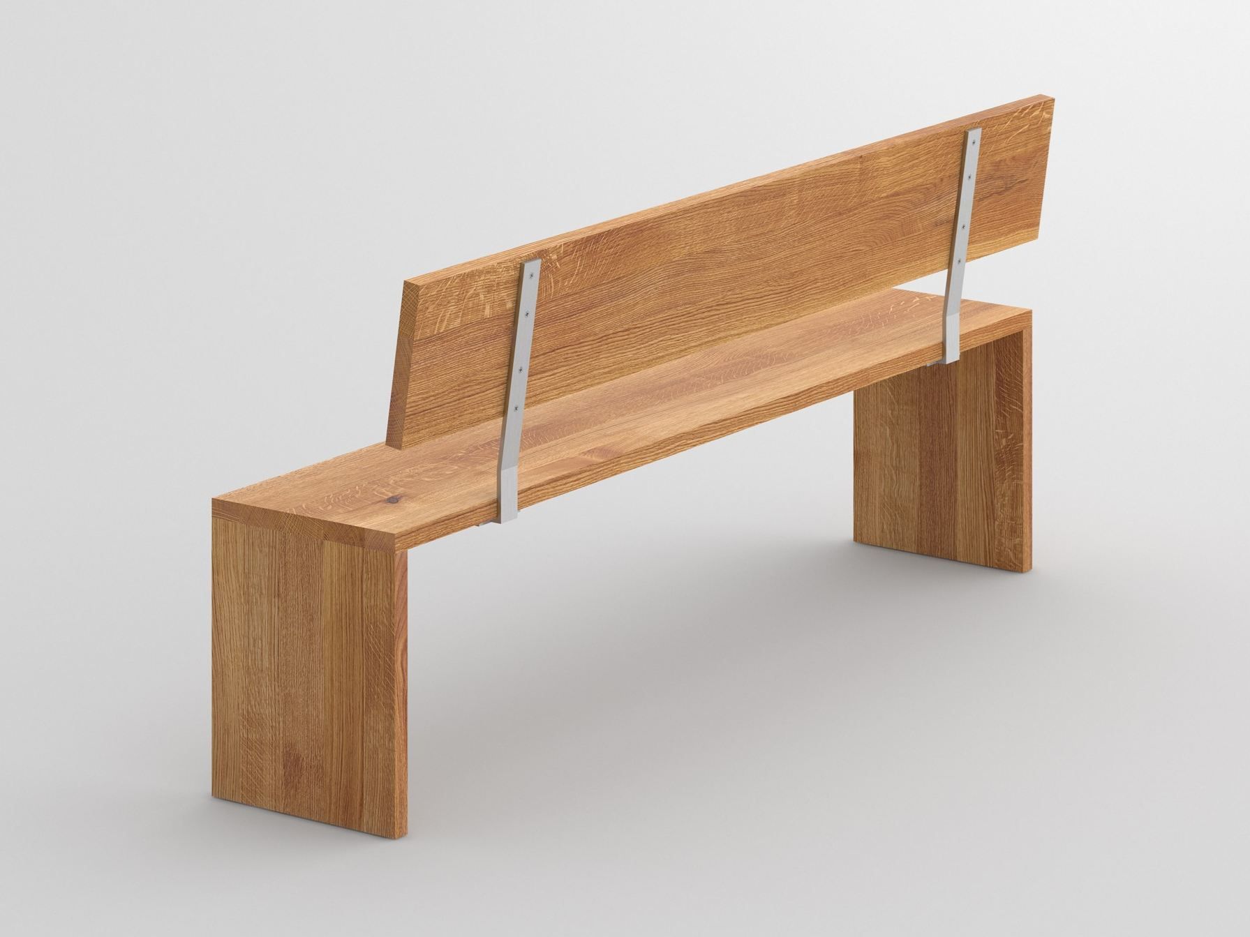 Скамья из массива дерева со спинкой Vitamin Design Mena ARCH-00047627 - Вид №3