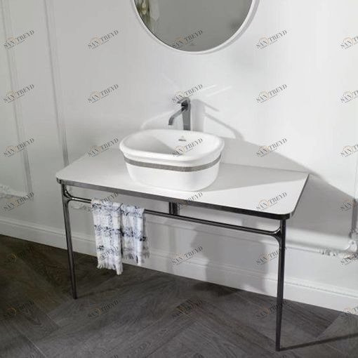 S502100004 Напольная раковина стоящая овальная SYSTEMPOOL Epoque