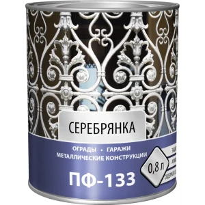 Эмаль ПФ-133 Ореол цвет серебристый 0.7 кг 89376176 STLM-2006164