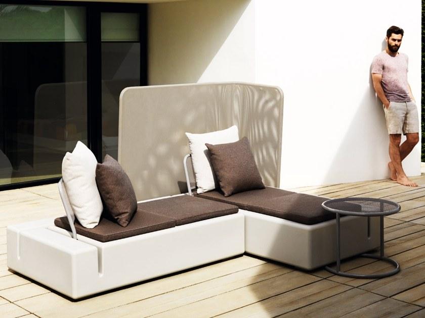 VONDOM Модульный садовый диван из полиэтилена Kes sun-id-1353171 - Вид №5