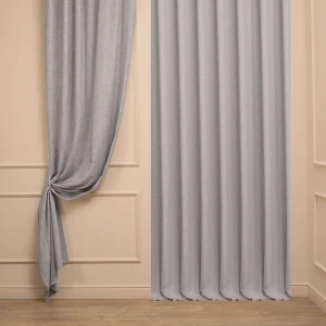 Ткань 1 п/м рогожка Savage 280 см 428 г/м² цвет светло-серый