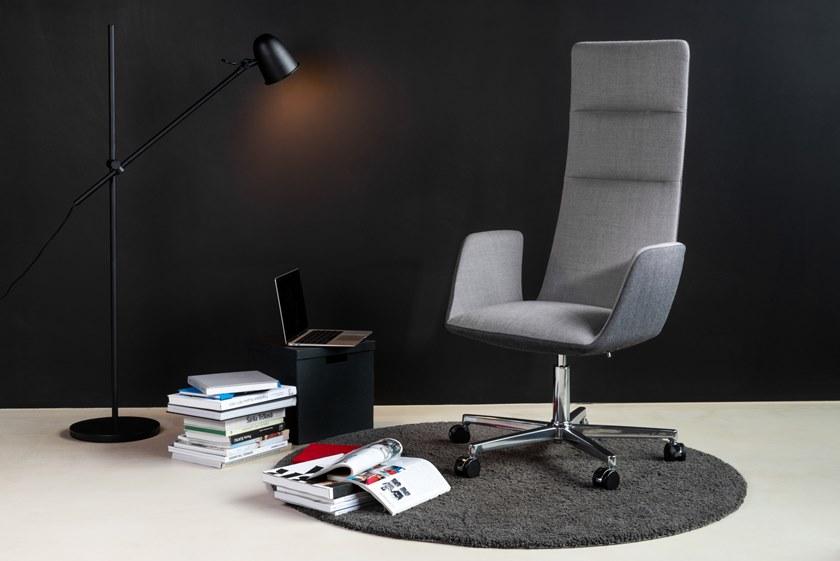 LD Seating Поворотное кресло руководителя из ткани с 5 спицами Harmony modern 892-fr, f37-n6 - Вид №5