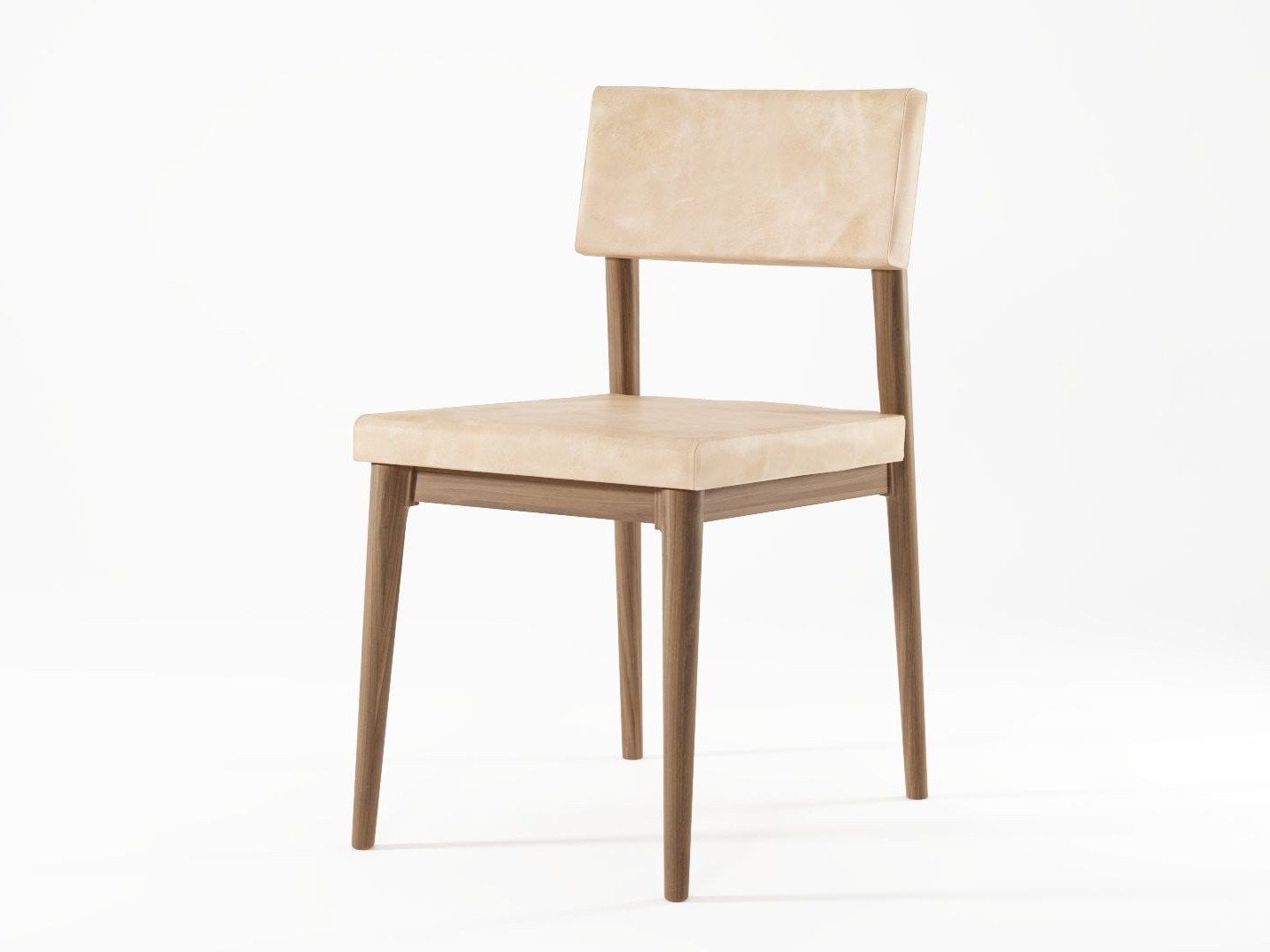 Мягкий стул для ресторана из массива дерева KARPENTER Винтаж ARCH-00059629 - Вид №23