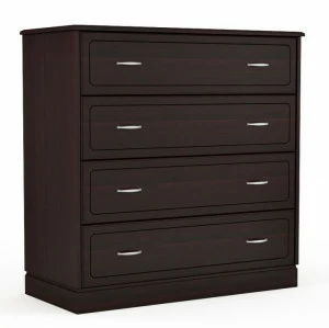 Комод с 4 ящиками коричневый 90 см "Варна №4" DREAMLINE КОМОДЫ "ВАРНА №4" 163489 Венге
