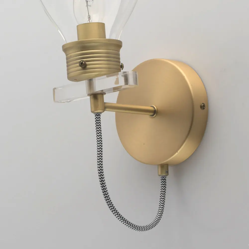Бра «Атмосфера» 1хE14х5 Вт цвет золотой 81973875 STLM-2034373 MW-Light  - Вид №1