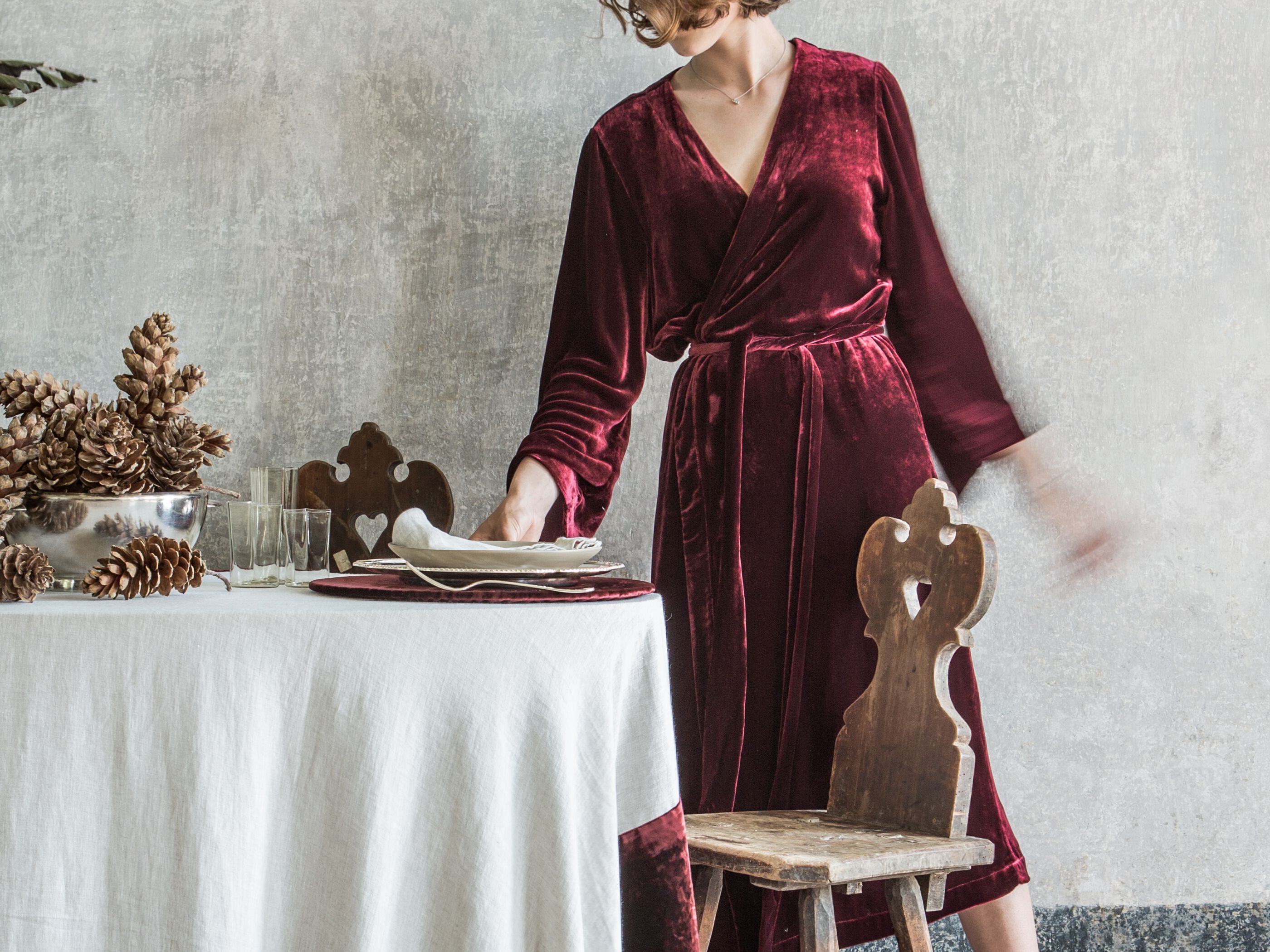 Бархатный халат Once Milano Velvet ARCH-00127470