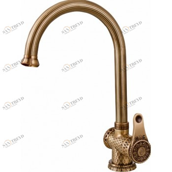 Zorg A 407K-BR бронза Смеситель для кухни Zorg 343 х 194 мм 