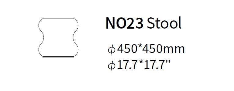Круглый пуф из стекловолокна HC28 maison Toy ARCH-00137763 - Вид №5
