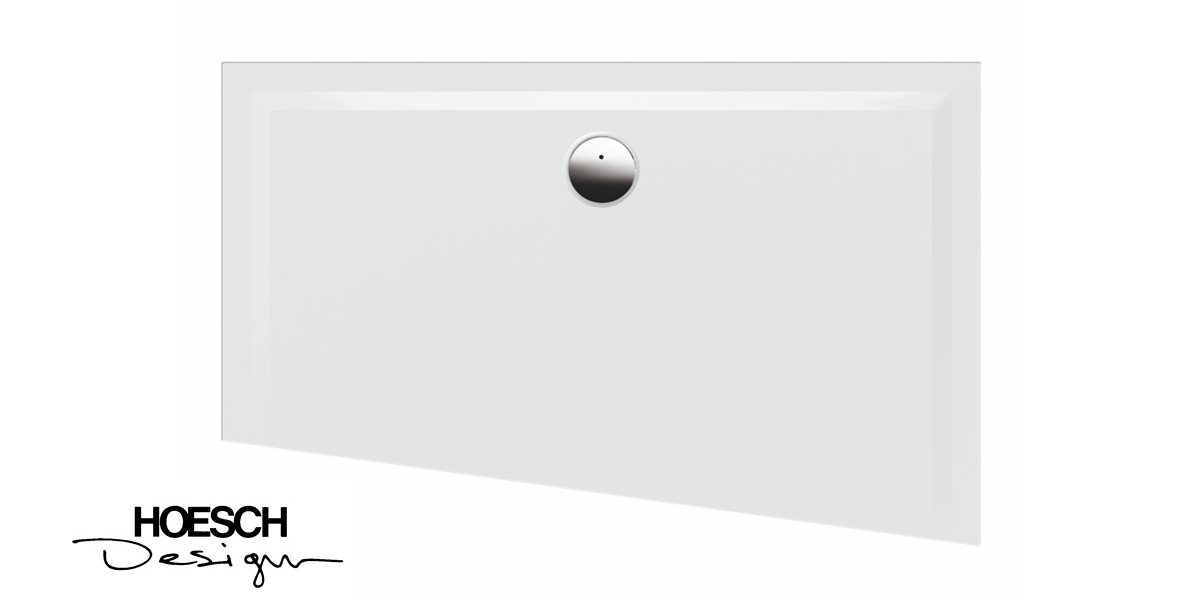 Душевой поддон трапеция правосторонняя MUNA 130х90 см HOESCH 4230XA - Вид №3