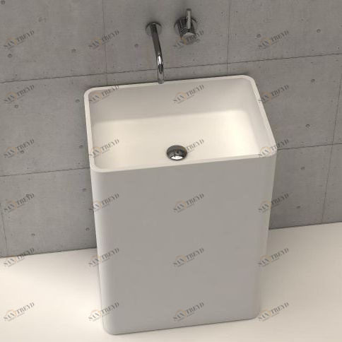 46686 Напольная раковина стоящая прямоугольная Dimasi 