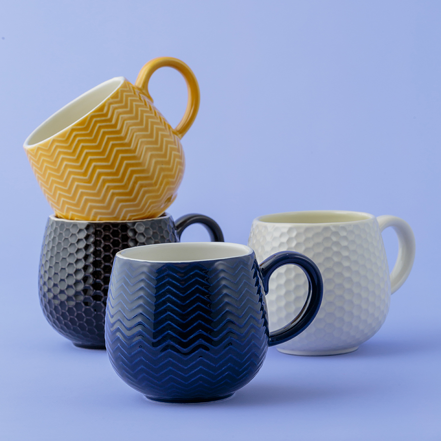 2002.144 Кружка embossed, 350 мл, черная Mason Cash  - Вид №2