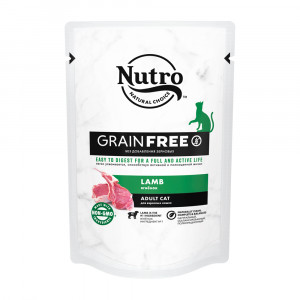 ПР0059473 Корм для кошек Ягненок пауч 70г NUTRO