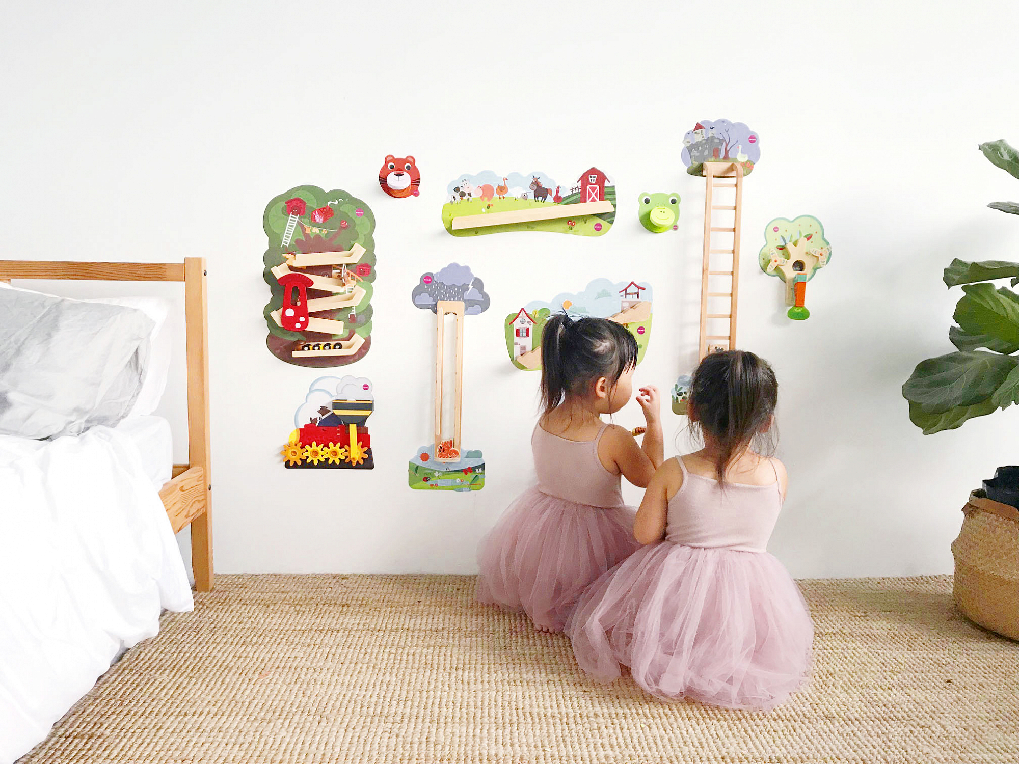 Развивающая игрушка на стену Vertiplay "Джек и Джилл" ORIBEL  322601 Разноцветный Santreyd  - Вид №6