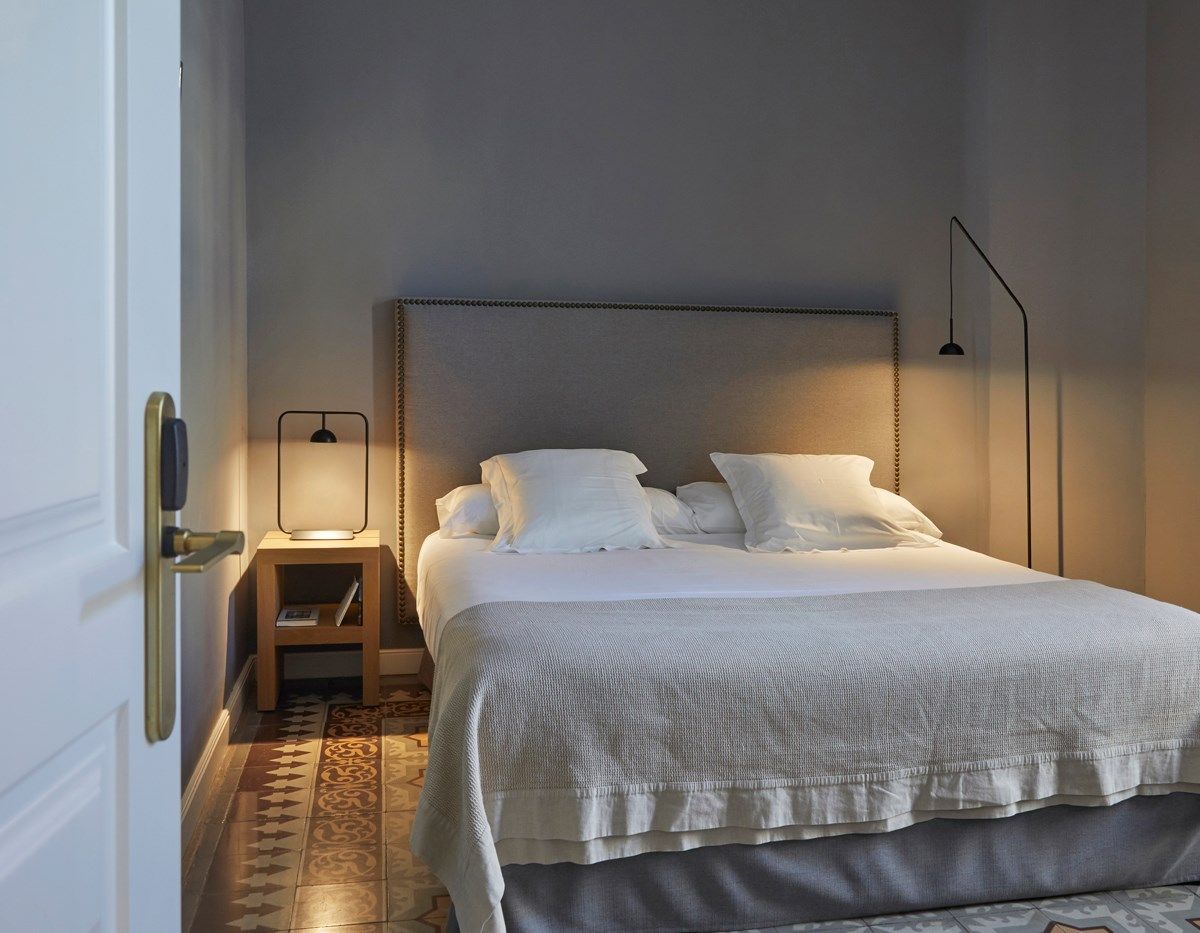 Металлическая светодиодная настольная лампа Estiluz купол ARCH-00027757 - Вид №7