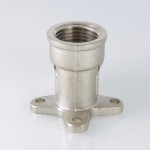 VTm.354.N.001604 Фитинг обжимной – угольник с креплением (водорозетка) Valtec 16 мм х 1/2"  - Вид №6