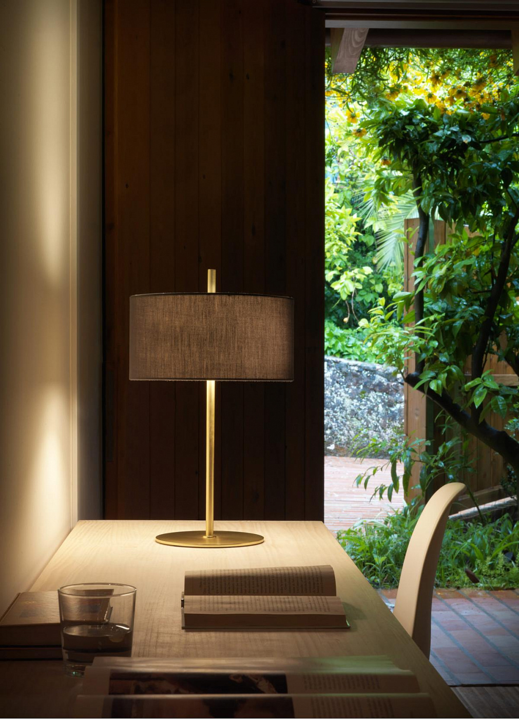 032643 Настольная лампа латунь - черный абажур Aromas del Campo Mila - Вид №2