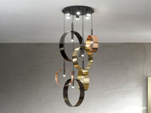 Металлический светодиодный подвесной светильник