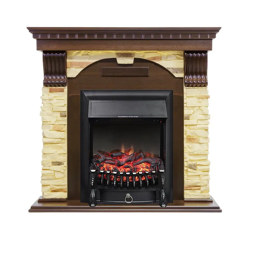 Обрамление Dublin арочный сланец угловой темный дуб 82732009 STLM-2068754 ROYAL FLAME 