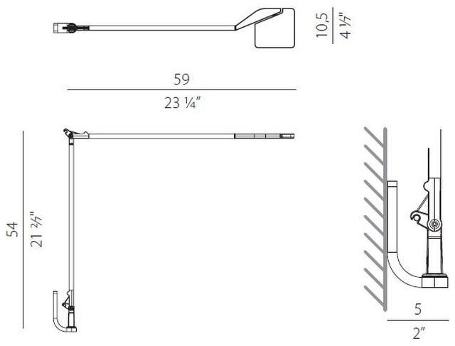 PANZERI Регулируемый светодиодный настенный светильник Jackie sun-id-1431312 - Вид №2