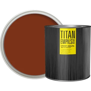Грунт-эмаль по ржавчине Ореол Titan цвет красно-коричневый 2.7 кг 84439774 STLM-2204454